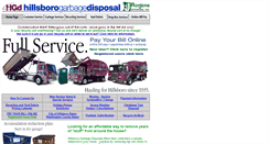 Desktop Screenshot of hillsborogarbage.com